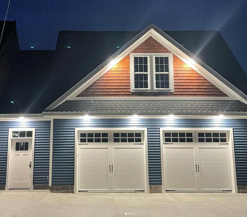 Exterior lighting installation