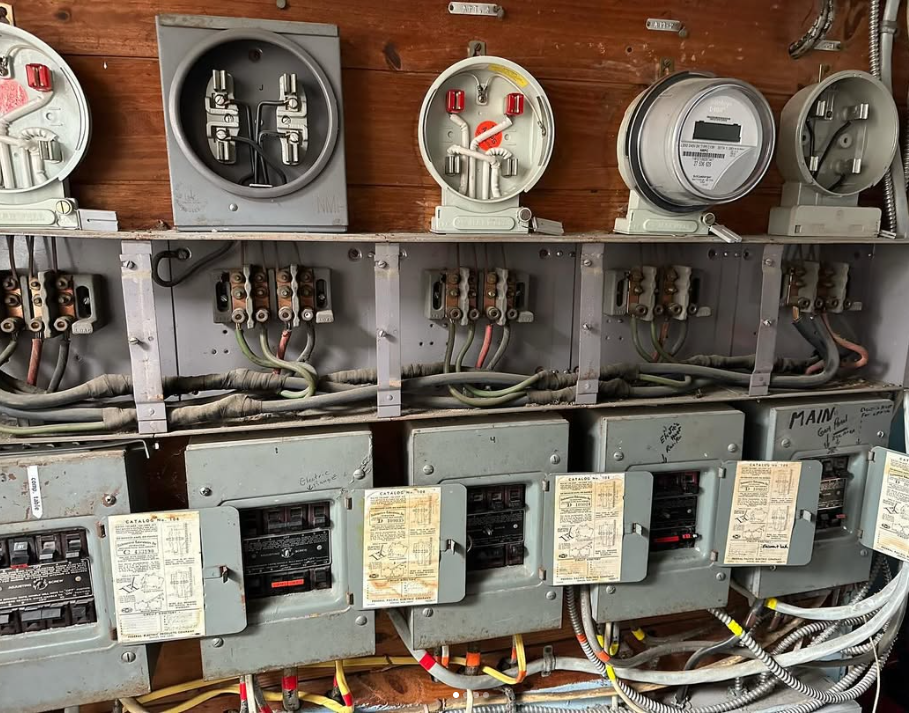 Electrical meter relocation